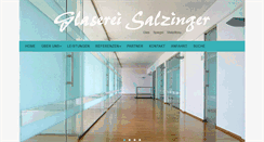 Desktop Screenshot of glaserei-salzinger.de